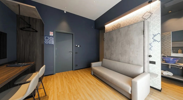 Номер Economy c 1 комнатой с видом на море Nooria Sicilian Charme Rooms
