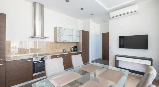 Апартаменты с 2 комнатами с балконом Black Pearl Apartments