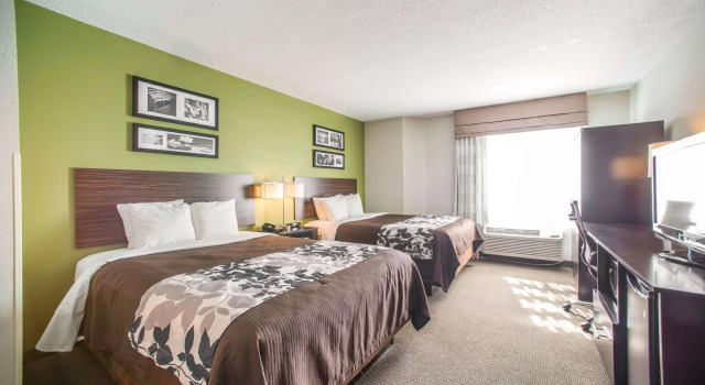 Standardowy czteroosobowy pokój Sleep Inn Decatur I-72