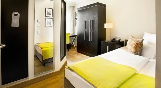 Одноместный номер Economy Hotel Hamburger Hof