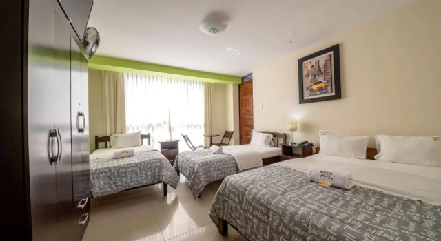 Standard Kolmen hengen huone Hostal Florida