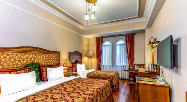 Deluxe Třílůžkový pokoj Hotel Sultanhan