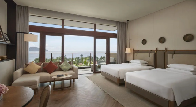 Двухместный номер Standard oceanfront Grand Hyatt Shenzhou Peninsula