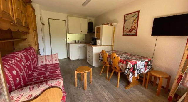 Appartement La Clusaz, 1 pièce, 4 personnes - FR-1-459-86, Забронировать Апартаменты/квартира Ла-Клюза Лыжный курорт на озере Анси, рядом с Плавательный бассейн Aravis