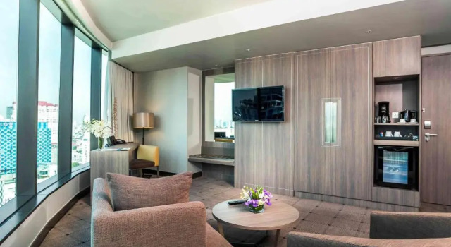 Двухместный люкс Executive Novotel Bangkok Platinum Pratunam