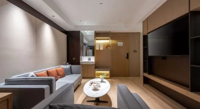 Люкс Deluxe Shanghaorenjia Quality Selection Hotel (Shandong University Impression City)