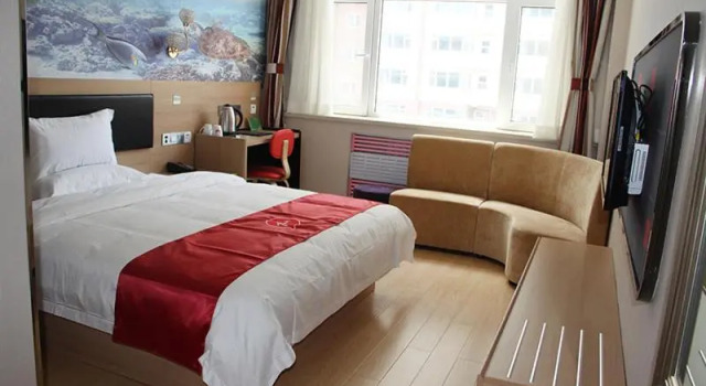 Двухместный номер Standard Thank Inn Plus Hotel Hebei Zhangjiakou Huailaishacheng