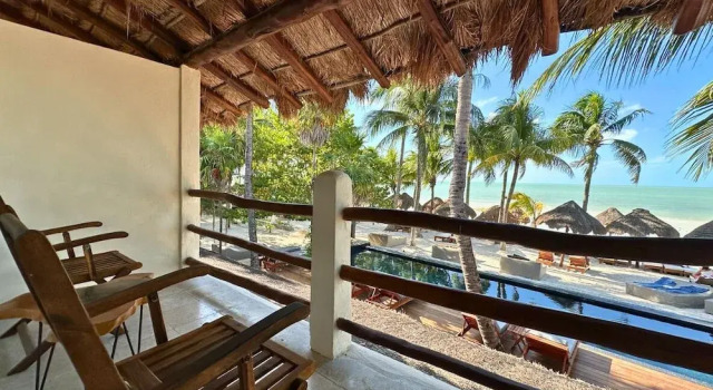 Suite con balcone e con vista mare Amaite Beach Hotel