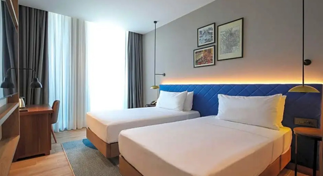 Номер Family Connecting Hilton Garden Inn Ankara Cankaya
