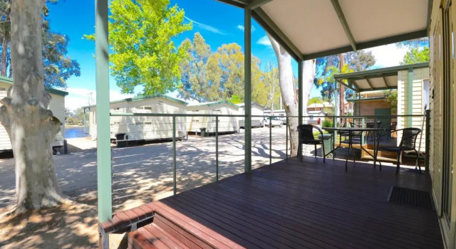 Номер Deluxe с видом на реку Rivergardens Holiday Park Mildura