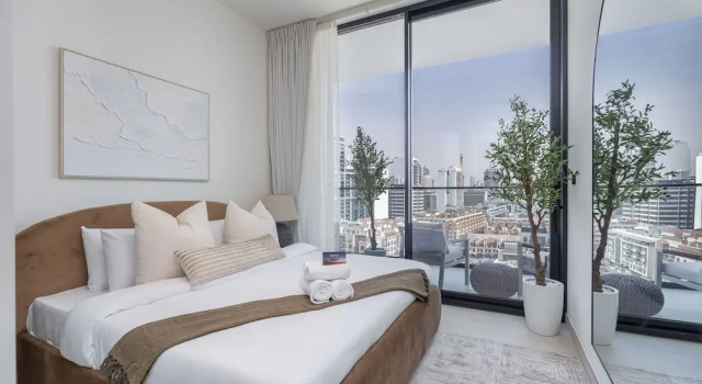 Апартаменты Tranquil 2 Bedroom in Binghatti Onyx With a Private Pool and City View