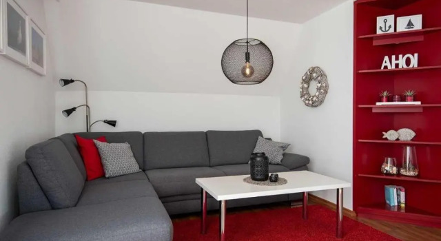 Апартаменты Ferienwohnung-348-mit-grosser-Dachterrasse-Residenz-Kormoran-in-Doese