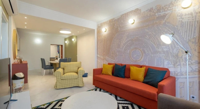 FM Luxury 3-BDR Apartment - Splendid Shapes, Забронировать Апартаменты/квартира Апартаменты Софии, рядом с Королевский дворец, Апартаменты/квартира