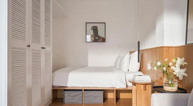 Номер Deluxe с видом на город M Village Hotel Hai Bà Trưng, a brand of Modern Village Lifestyle