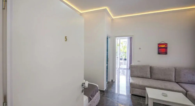 Четырёхместный номер Standard с балконом и с видом на море Vila Era Beach