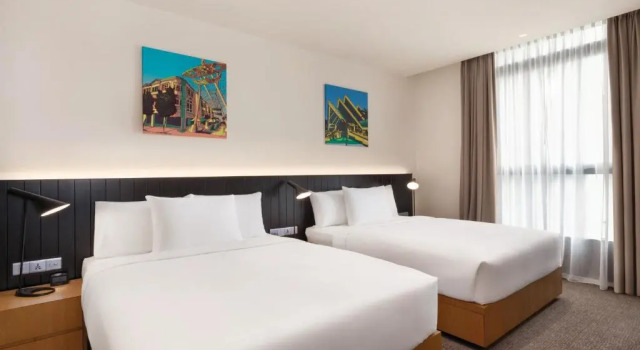Четырёхместный люкс c 1 комнатой Hyatt House Kuala Lumpur, Mont Kiara