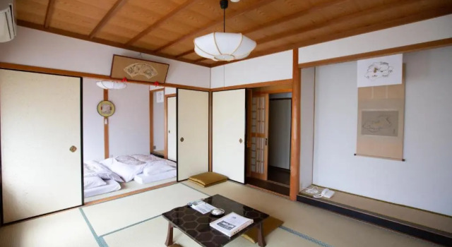 Четырёхместный номер Japanese-Style Standard Koyasan Shukubo Saizenin