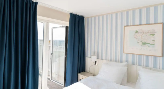 Двухместный номер Deluxe с видом на океан Havgrim Seaside Hotel 1948
