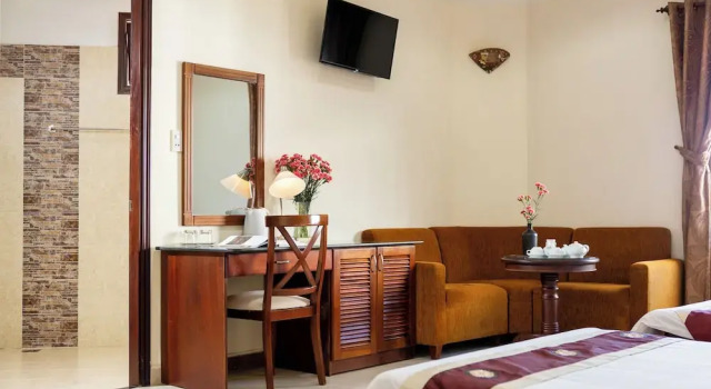 Семейный номер Standard с видом на город Hung Phong Hotel