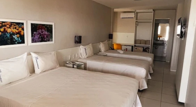 Семейный номер Standard с частичным видом на океан Brisamar Hotel Pousada