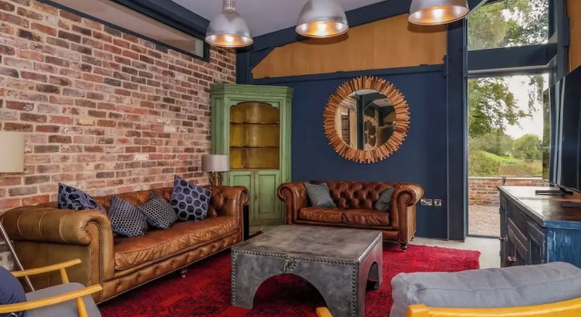 Brock House, Varaa Lomakoti Mökit kohteessa Merseyside, Mökki