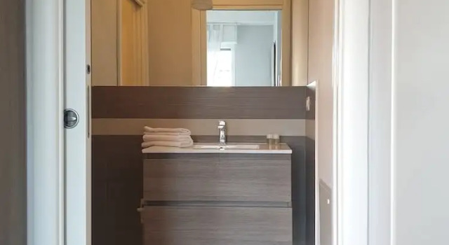 Двухместный номер Comfort с балконом и с видом на сад Michelangelo Appartamenti con parcheggio gratuito self check in WI FI GRATUITO MODERNO ARIA CONDIZIONATA NUOVA GESTIONE