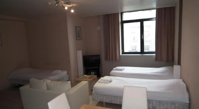 Трёхместная студия Condo Gardens Brussels
