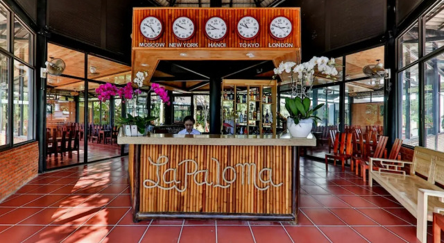 La Paloma Resort, Rezervasyon Tatil Köyü Mekong Delta havuzlu oteller, Yüzme Havuzu
