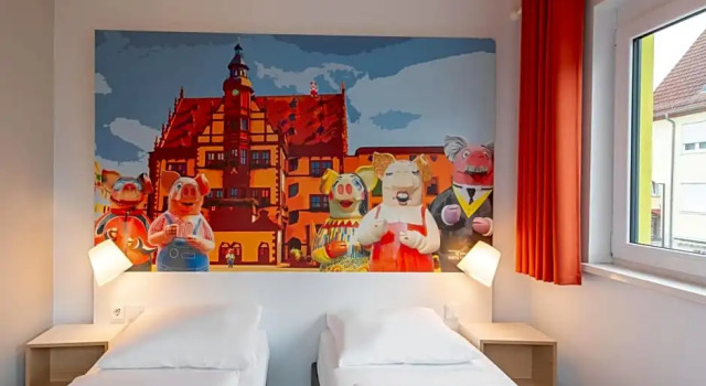 Номер Standard B&B Hotel Schweinfurt-City