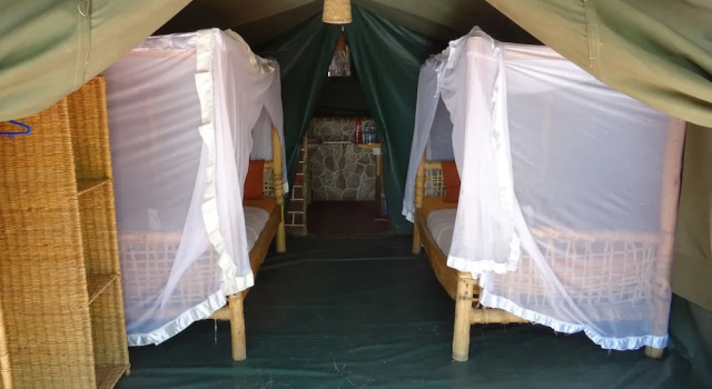 Трёхместный номер Classic с видом на сад Crocodile Camp Masai Mara