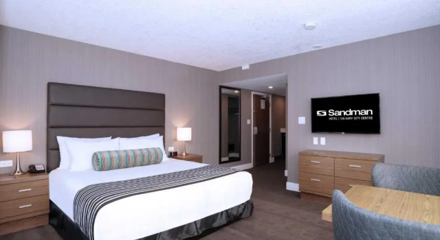 Двухместный номер Standard с мини-кухней Sandman Signature Calgary Downtown Hotel