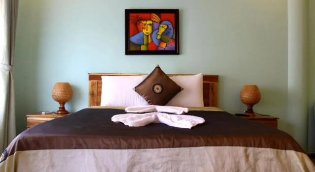 Двухместный номер Deluxe с видом на бассейн Xin Chao Hotel