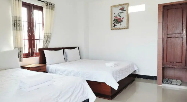 Четырёхместный номер Standard с видом на сад Min's Homestay