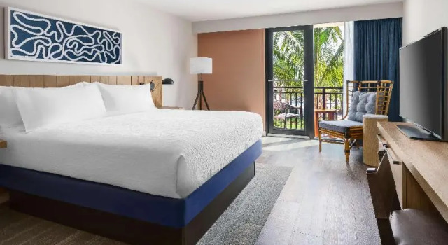 Двухместный номер Standard с красивым видом из окна Hilton Garden Inn St. Pete Beach, FL