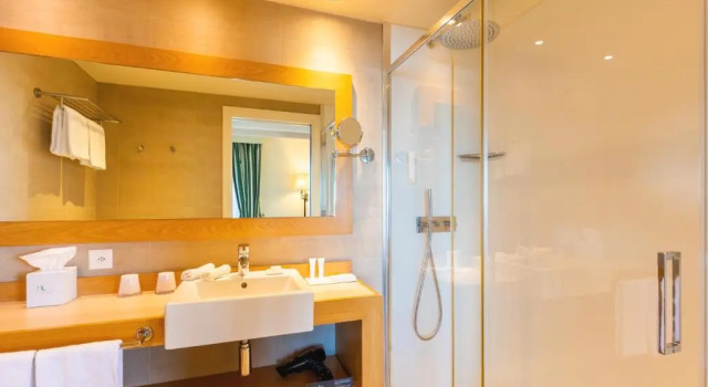 Двухместный номер Standard с видом на озеро Kurhaus Cademario Hotel & SPA
