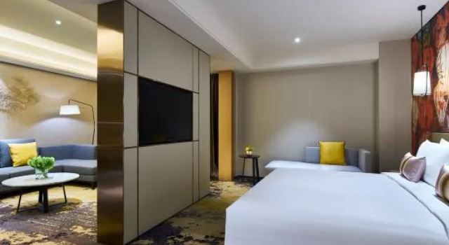 Люкс Superior The Qube Hotel Shanghai Sanjiagang - Offer Pudong International Airport and Disney shuttle