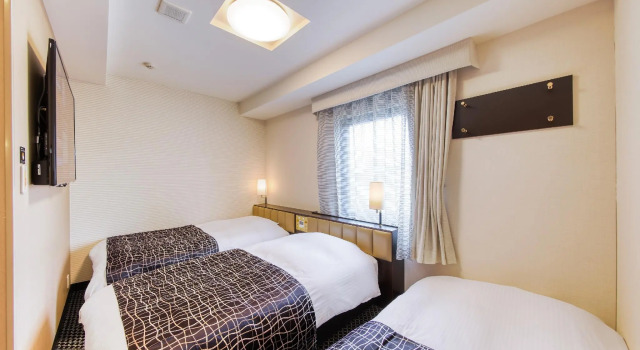 Трёхместный номер APA Hotel Hiroshima Ekimae Ohashi