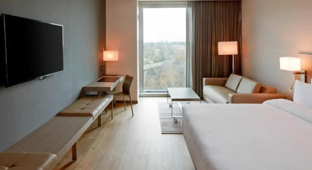 Номер Standard с видом на реку AC Hotel by Marriott Columbus Dublin