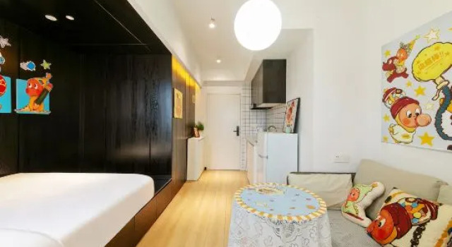 Кровать в общем номере Xiamen Jimei Cloud Retreat Boutique Hotel