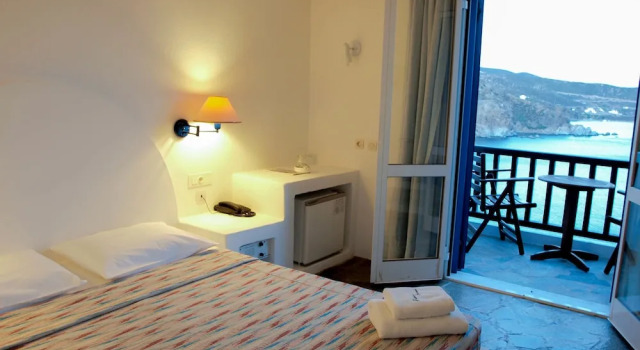 Номер Standard с балконом и с красивым видом из окна Patmos Paradise Hotel