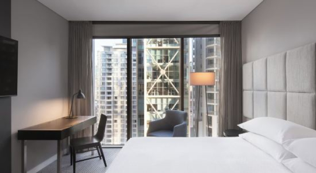 Номер Deluxe с видом на город Four Points by Sheraton Brisbane