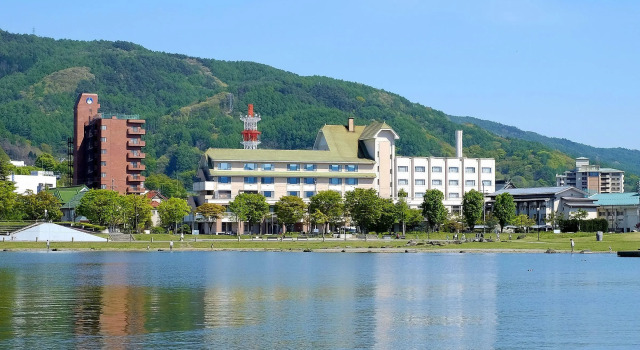 Люкс с видом на озеро Suwako Hotel
