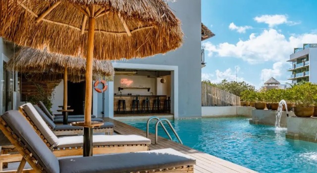 Двухместный номер Standard с видом на бассейн Caribbean Paradise Hotel & Spa - 5th Avenue
