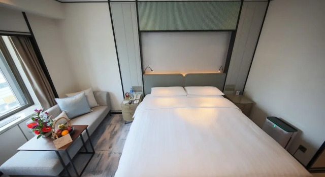 Двухместный номер семейный Deluxe с видом на город Shangri-La Harbin