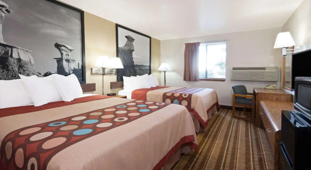 Четырёхместный номер Standard Super 8 by Wyndham Las Cruces/White Sands Area