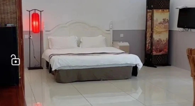 Люкс с 2 комнатами Bayuquan Xiongyue Wangyuhe Private Hot Spring Courtyard House