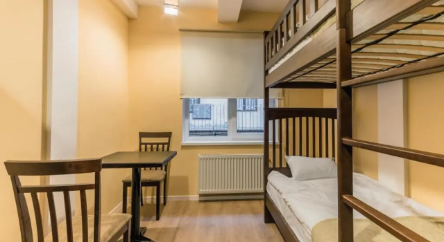 Bett im Wohnheim Garis Hostel Lviv