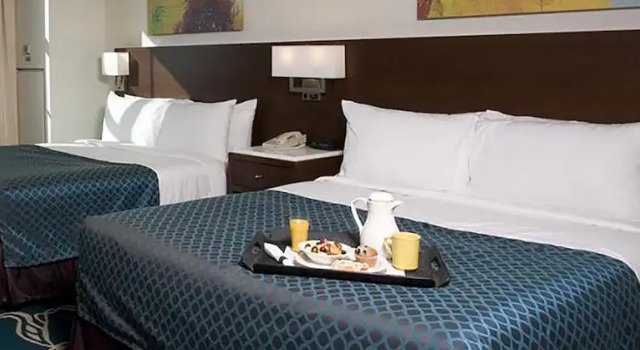 Четырёхместный номер Standard Ballys Evansville Casino & Hotel