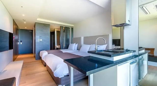 Двухместный номер Deluxe с видом на море Brownsuites Jeju