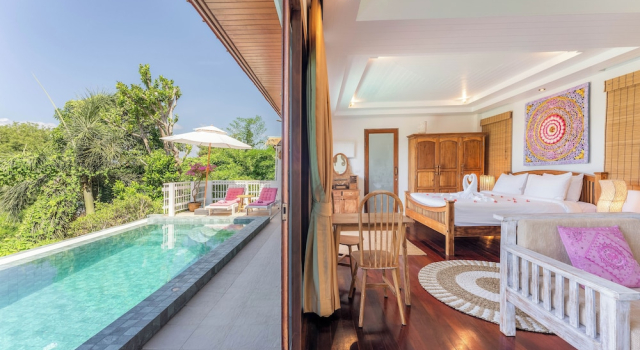 Вилла c 1 комнатой с балконом и с видом на море Soul Villas Phuket Beachfront Private Pool Villas